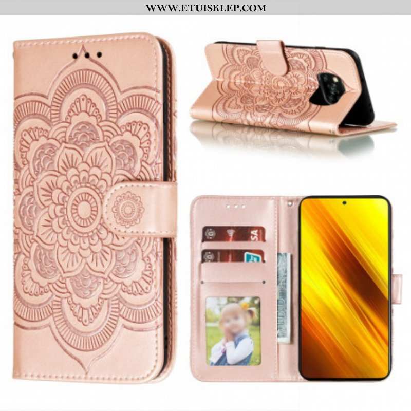 Etui Folio do Poco X3 / X3 Pro / X3 NFC Pełna Mandala